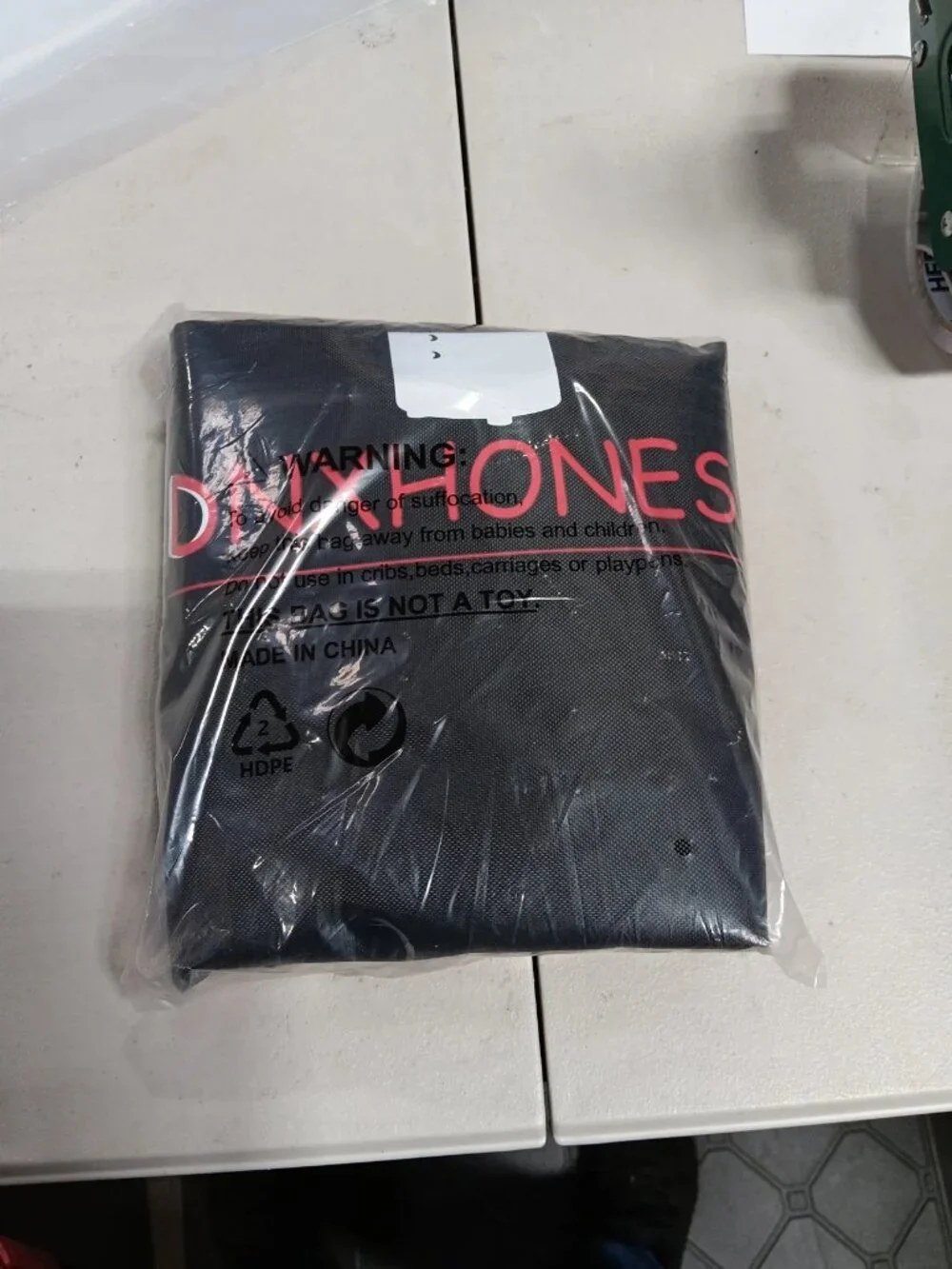 DNXHONESS Black Waterproof Fire Pit Cover Durable UV Resistant